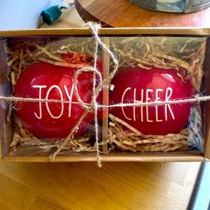 Rae Dunn Christmas ornaments